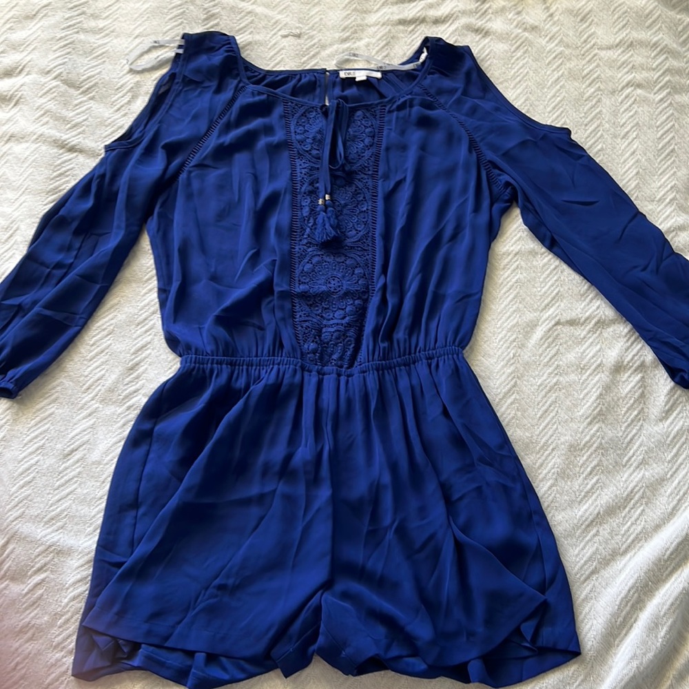 Royal Blue Romper